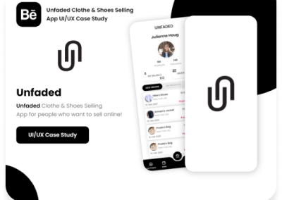 Unfaded Mobile App Design